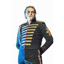Gerard Way My Chemical Romance Black Military Jacket Costume