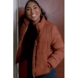 Gianna Mackey Chicago Fire Puffer Jacket