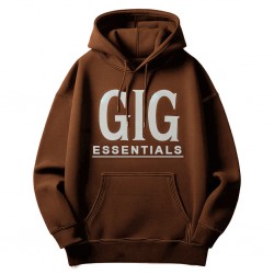 GIG Essentials Brown Hoodie