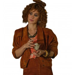 Girl You Know It's True Bella Dayne Brown Jacket