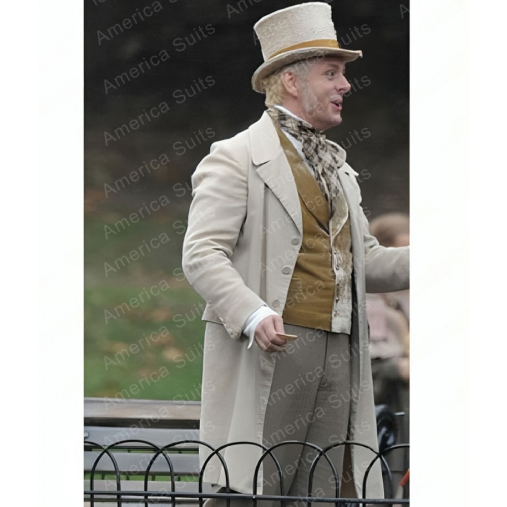 Good Omens So2 Michael Sheen Coat America Suits 8901