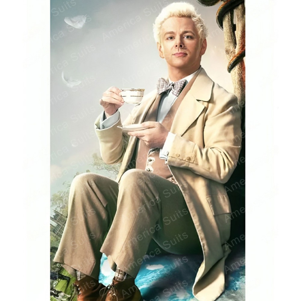 Good Omens So2 Michael Sheen Coat America Suits 2128