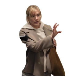 Goodbye June Kate Winslet Wool Coat 