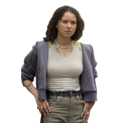 Goosebumps S02 Francesca Noel Purple Jacket