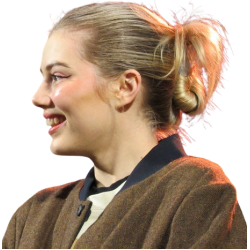 Grace Van Dien Brown Jacket