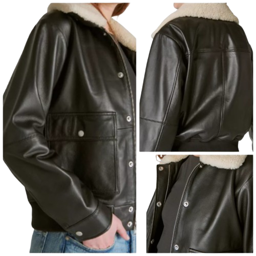 Greys Anatomy S21 Mika Yasuda Fur Collar Jacket