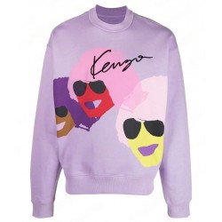 Grown-ish S05 Ceyair J Wright Purple Kenzo Sweatshirt