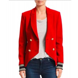 Grown-Ish S3 Francia Raisa Red Blazer Jacket
