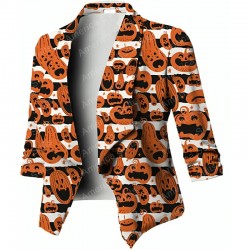 Halloween Pumpkin Blazer