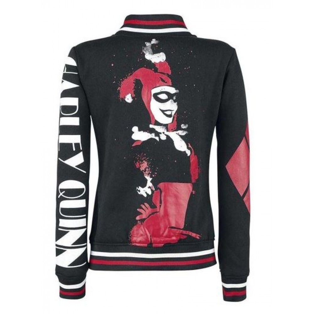 Harley Quinn Suicide Squad Bomber Jacket America Suits