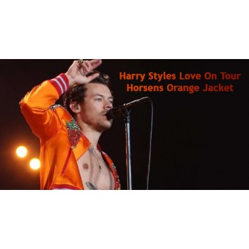 Harry Styles Love On Tour Horsens 2023: A Stylish Journey with the Iconic Orange Jacket