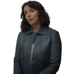 Heartland S17 Michelle Morgan Green Leather Jacket