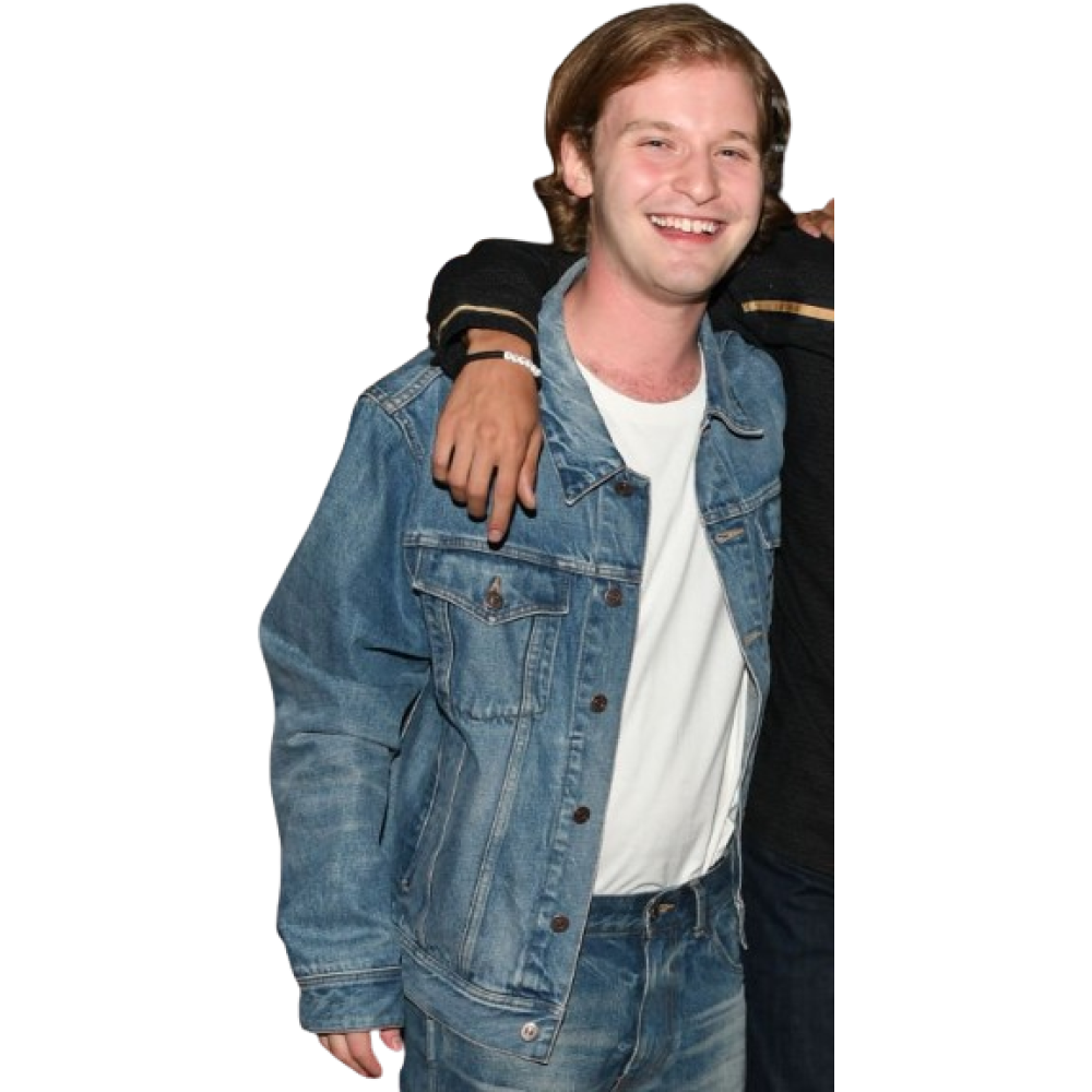 Hell of a Summer Fred Hechinger Blue Denim Jacket | Fred Hechinger ...