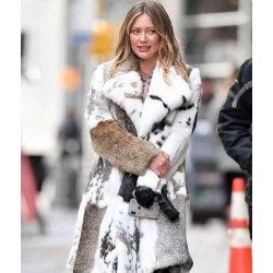 Hilary Duff Younger S07 Fur Coat