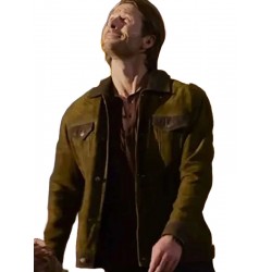 Hit Man 2024 Gary Johnson Green Jacket