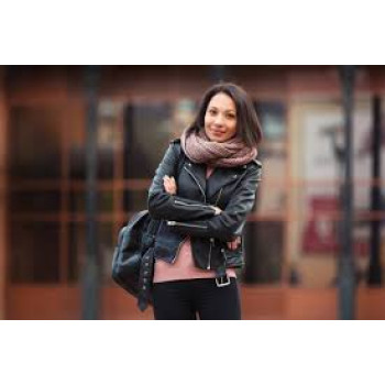 How Should a Leather Jacket Fit a Woman