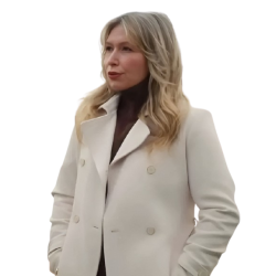 Hudson and Rex Lauren Vandenbrook White Wool Coat