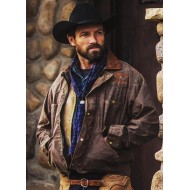 Ian Bohen Yellowstone Leather Jacket