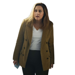 Irish Blood 2025 Alicia Silverstone Brown Blazer