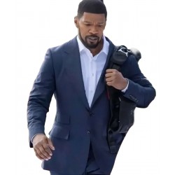 Jamie Foxx Back in Action Blue Suit Jamie Foxx Back in Action Blue Suit