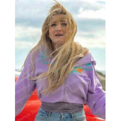 Jamie Lynn Spears Zoey 102 Purple Hoodie Jamie Lynn Spears Zoey 102 Purple Hoodie