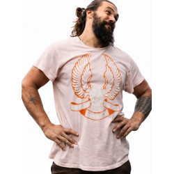 Jason Momoa On The Roam Pink Graphic T Shirt