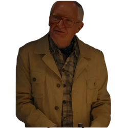 Jay Kelly 2025 Jim Broadbent Cotton Jacket Jay Kelly 2025 Jim Broadbent Cotton Jacket