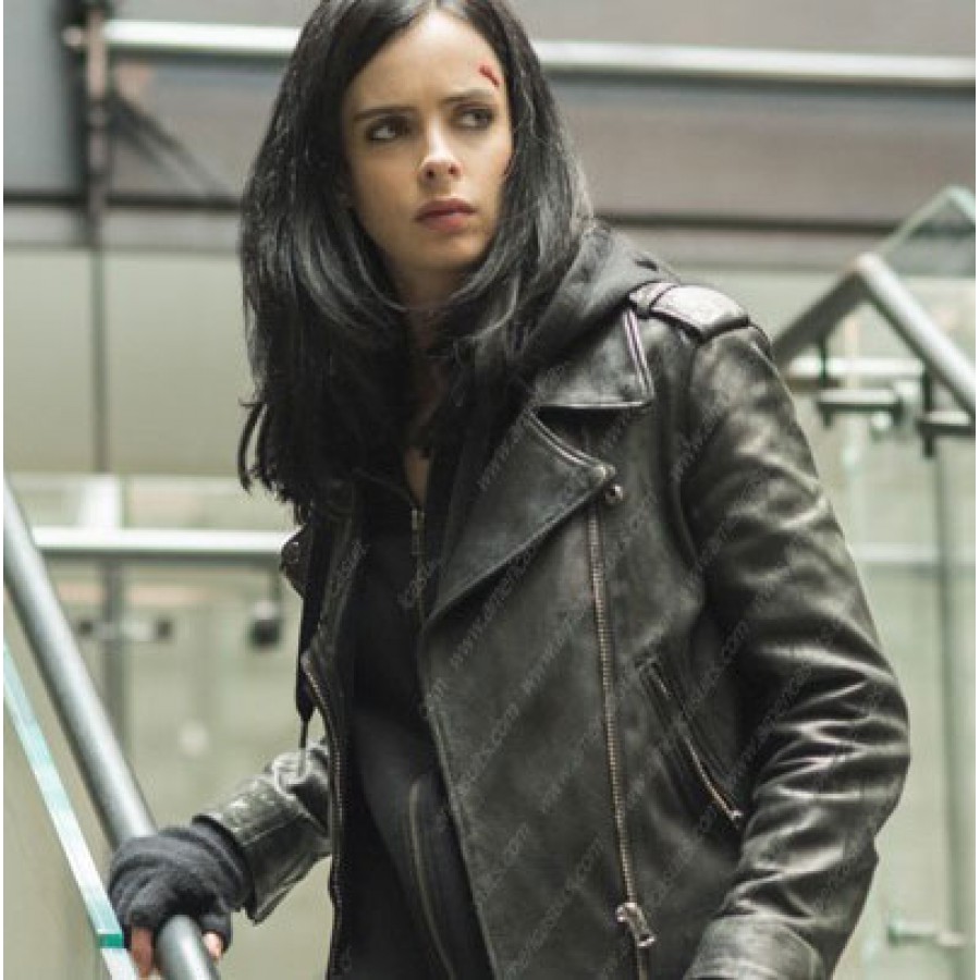 Jessica Jones Krysten Ritter Leather Jacket