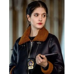 Jet Slootmaekers Law and Order SVU Black Leather Jacket