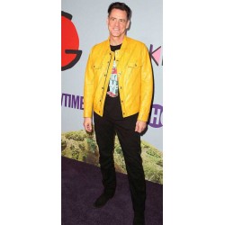 Jim Carrey Yellow Leather Jacket Jim Carrey Yellow Leather Jacket