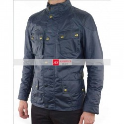 John Wick Chapter 2 Cassian Blue Cotton Jacket
