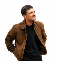 Josh Hutcherson Let's Love Brown Jacket