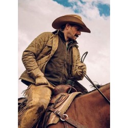 Josh Lucas Yellowstone Quilted Jacket