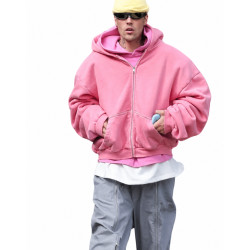 Justin Bieber Pink Hoodie