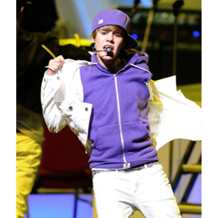 Outfit Inspiration: Justin Bieber’s Purple Hoodie Look