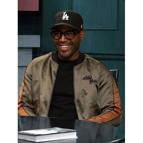 Karamo Brown Queer Eye S03 Bomber Jacket Americasuits USD