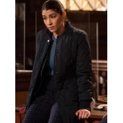 Katriona Tamin Law and Order SVU S22 Black Jacket