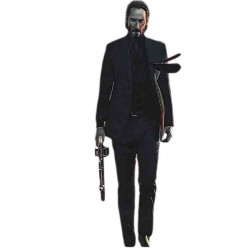 Keanu Reeves Constantine 2 Black Blazer