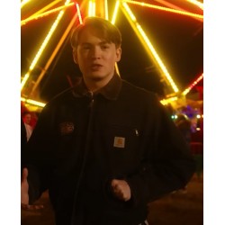 Kit Connor Heartstopper S03 Black Jacket