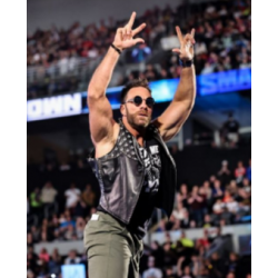 LA Knight Leather Vest
