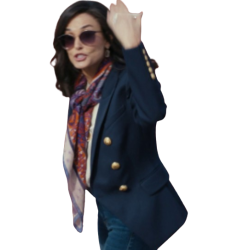 Landman Demi Moore Blue Blazer