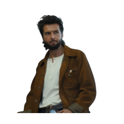 Landman S02 Brown Suede Leather 