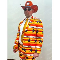 Loudmouth Houston Astros Orange Sport Coat