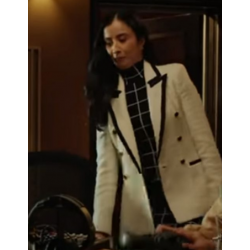 Love and the Radio Star Laura Miyata White Blazer