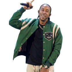 Ludacris iHeartRadio Music Awards 2026 Green Varsity Jacket Ludacris iHeartRadio Music Awards 2026 Green Varsity Jacket