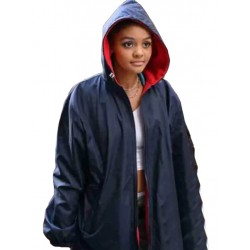 Madame Web Celeste O’Connor Leather Coat