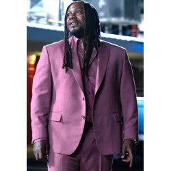 Marshawn Lynch Eenie Meanie Perm Pink Coat
