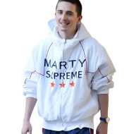 Marty Supreme Timothee Chalamet White Jacket