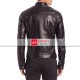 Stylish Men Black Lambskin Leather Jacket
