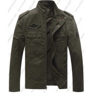 Men Casual Military Cotton Jacket